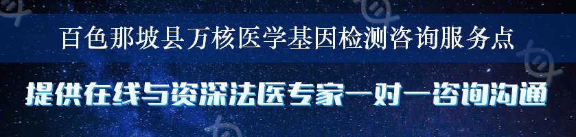 百色那坡县万核医学基因检测咨询服务点